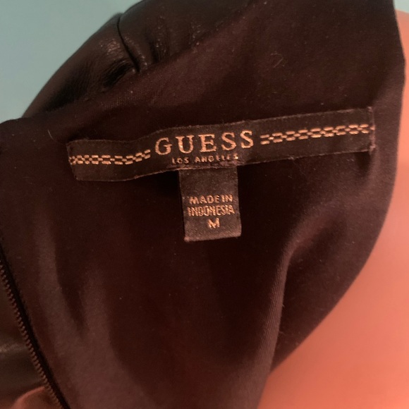 Faux Leather Dress - Picture 5 of 10